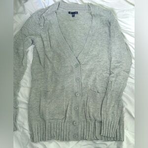 Medium Weight GAP Factory Cardigan - Gray